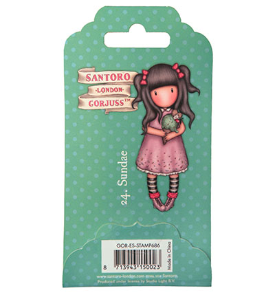 GOR-ES-STAMP686 - Gorjuss - Sundae Gorjuss Essentials nr.686 - Personages - Detail 1