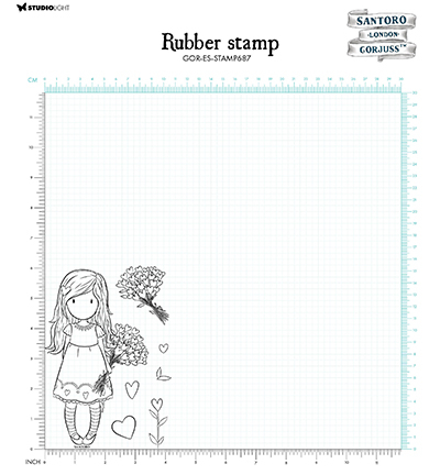 GOR-ES-STAMP687 - Gorjuss - Love Grows Gorjuss Essentials nr.687 - Personages - Detail 2