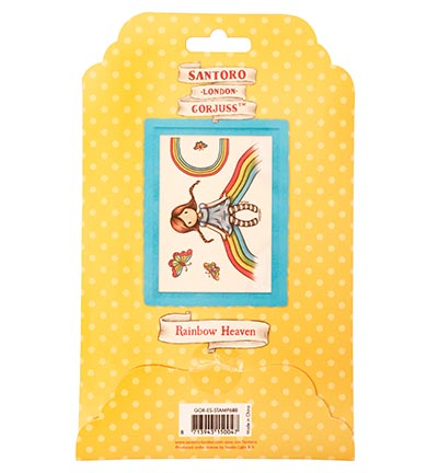 GOR-ES-STAMP688 - Gorjuss - Rainbow Heaven Gorjuss Essentials nr.688 - Personages - Detail 1