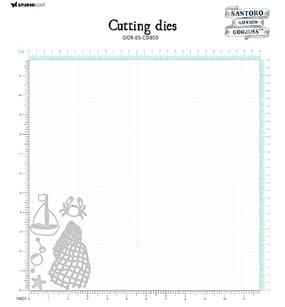 GOR-ES-CD805 - Gorjuss - Sea elements Gorjuss Essentials nr.805 - Mer / plage - Detail 3