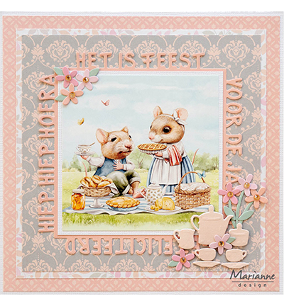 PA4190 - Marianne Design - Collectable plus set - Picnic - Set assorti Marianne Design - Detail 2