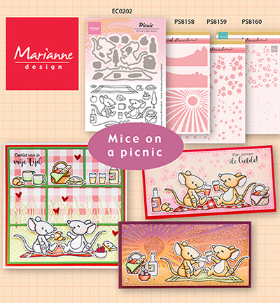 PS8160 - Marianne Design - 2 Layer Daisies - Fleurs - Detail 1