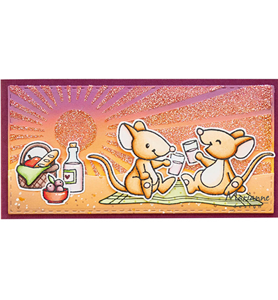 EC0202 - Marianne Design - Eline's animals - picnic - Animaux - Detail 3