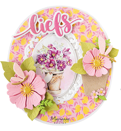 PS8162 - Marianne Design - Letter O (Oma en Opa dag) - Chiffres et lettres - Detail 2