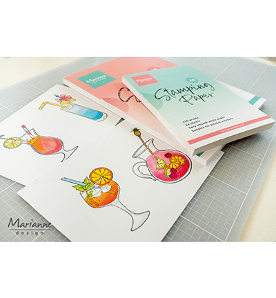 CA3196 - Marianne Design - Stamping Paper A6 - A6 - Detail 7