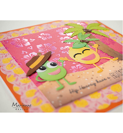 COL1551 - Marianne Design - Happy Fruits by Marleen - Manger, boire - Detail 5