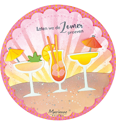 CS1167 - Marianne Design - Zomer & Ijs - Textes - Detail 17