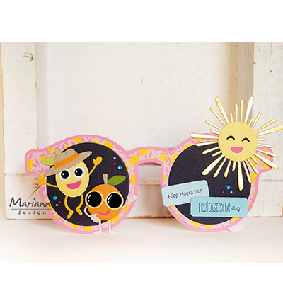 COL1551 - Marianne Design - Happy Fruits by Marleen - Manger, boire - Detail 7