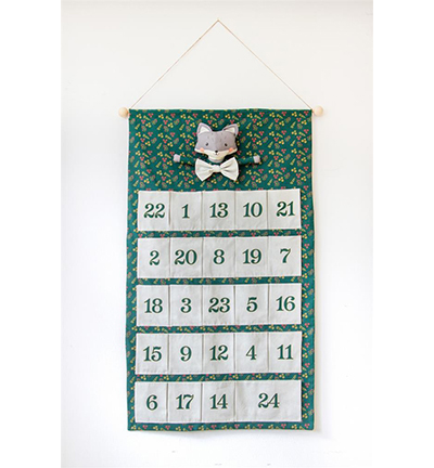 4487-05 - Stafil - Fabric Advent Calendar, Wolfy - Coccolini - Detail 1