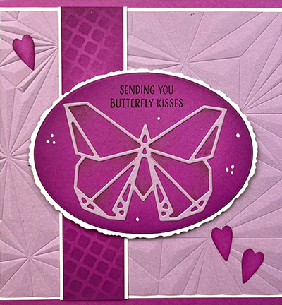 SD323 - Nellie's Choice - Origami Butterfly - Origami - Detail 1
