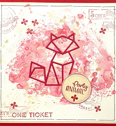 SD324 - Nellie's Choice - Origami Fox - Origami - Detail 1