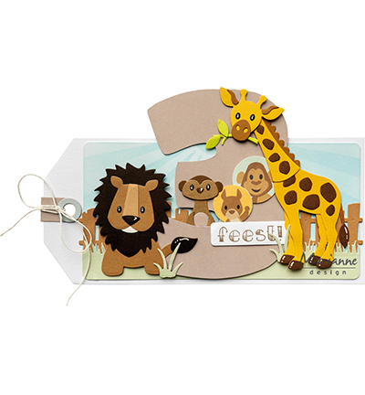 PS8167 - Marianne Design - Numbers 12 cm - Chiffres et lettres - Detail 2