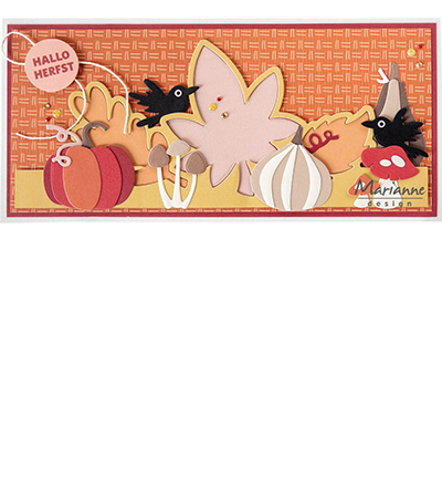 LR0879 - Marianne Design - Eline's Mushrooms - Automne, Halloween - Detail 4