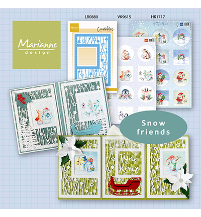 LR0880 - Marianne Design - Stargate - Noël, hiver - Detail 3