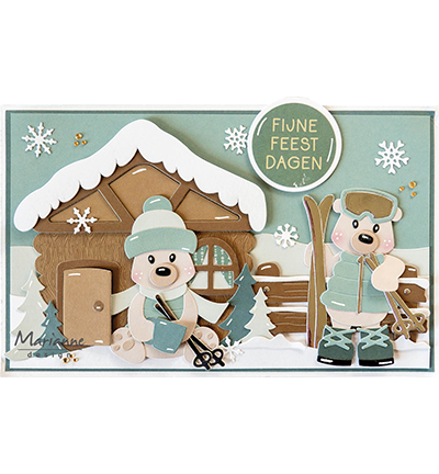 COL1559 - Marianne Design - Roof top by Marleen - Sint, Piet - Detail 3