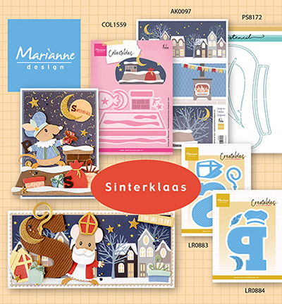 LR0883 - Marianne Design - Sint set - Sint, Piet - Detail 2