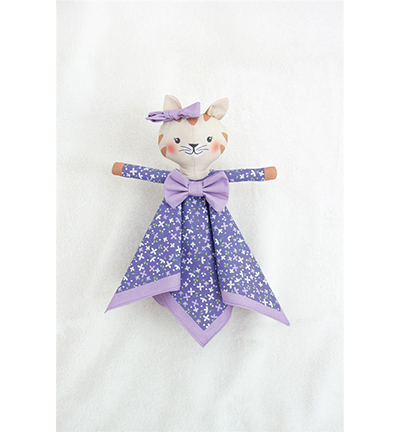4488-12 - Stafil - Fabric, Doudou Kitty - Coccolini - Detail 1
