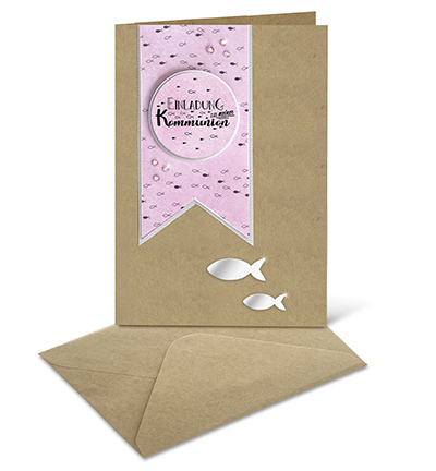 9070 00 00F - Ursus - Greeting Kraft Cards with envelopes - Kraft Cards - Detail 1