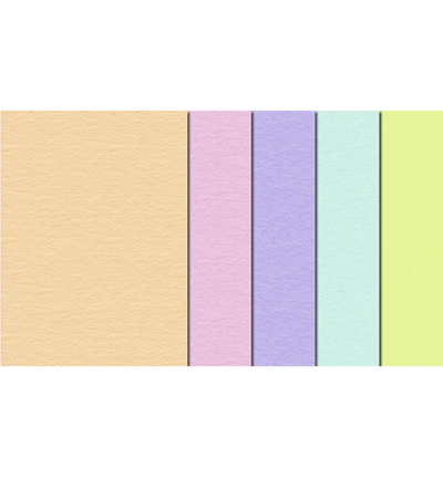 2495 64 99 - Ursus - Handlettering Papier Pastel Mix assorted, A6 - Papier à lettres - Detail 1