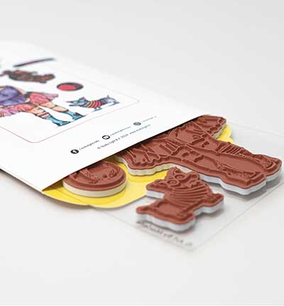 ABM-SI-STAMP701 - Art by Marlene - Doggie diva Signature Collection nr.701 - Personages - Detail 6