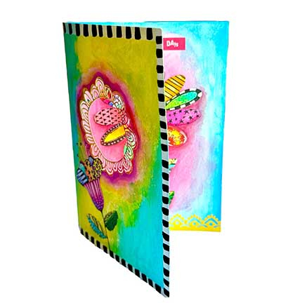 ABM-ES-MARK25 - Art by Marlene - Black and white Essentials nr.25 - Art By Marlene  Acryl Duo Markers - Detail 3