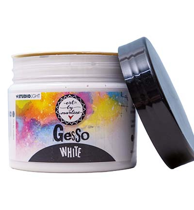 ABM-ES-PASTE05 - Art by Marlene - Gesso White Essentials 150 ML nr.05 - Blanc - bonne qualité - Detail 4