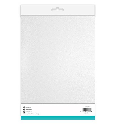 SL-CO-PS43 - StudioLight - Glitter sheets White Consumables nr.43 - Glitter sheets White - Detail 1