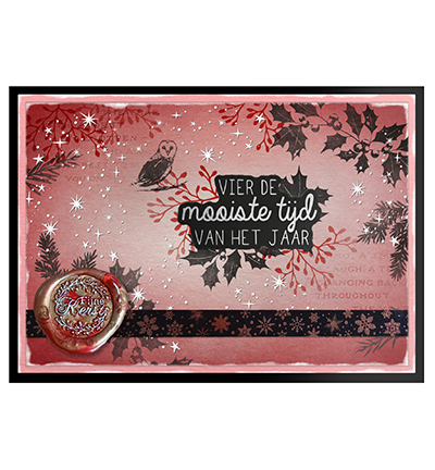 SL-ES-STAMP710 - StudioLight - Owl scenery Essentials nr.710 - Noël, hiver - Detail 3