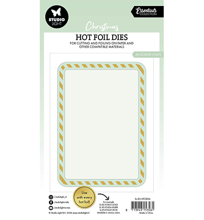 SL-ES-HFCD06 - StudioLight - Border shape Essentials nr.06 - Hot Foil Die - Detail 2