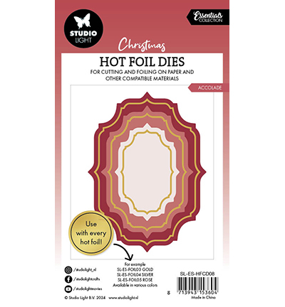 SL-ES-HFCD08 - StudioLight - Accolade Essentials nr.08 - Hot Foil Die - Detail 2