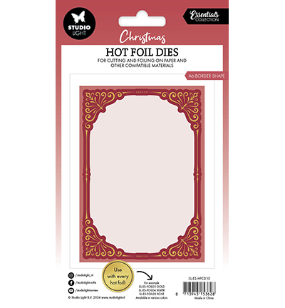 SL-ES-HFCD10 - StudioLight - Border shape Essentials nr.10 - Hot Foil Die - Detail 3
