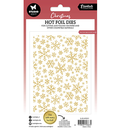 SL-ES-HFCD11 - StudioLight - Snow background Essentials nr.11 - Hot Foil Die - Detail 2