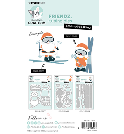 CCL-FR-CD879 - CraftLab - Accessoires skiing Friendz nr.879 - Matrices CraftLab - Detail 2 CCL-FR-CD879 - CraftLab - Accessoires skiing Friendz nr.879 - Matrices CraftLab - Detail 2