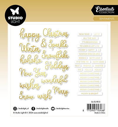 SL-ES-PE13 - StudioLight - Golden Sentiments Essentials nr.13 - Paper Elements - Detail 2