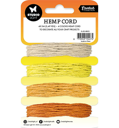 SL-ES-RIB12 - StudioLight - Shades of Yellow Consumables nr.12 - Hemp Cord - Detail 4