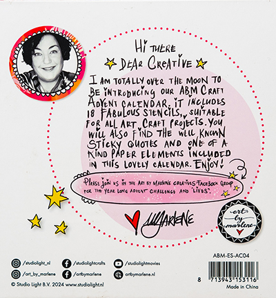 ABM-ES-AC04 - Art by Marlene - ABM Advent Calendar 2024 Essentials nr.04 - Advent Calender - Detail 2