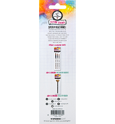 ABM-ES-SPAT02 - Art by Marlene - Silicone Spatula Essentials nr.02 - Siliconen Spatula - Detail 1