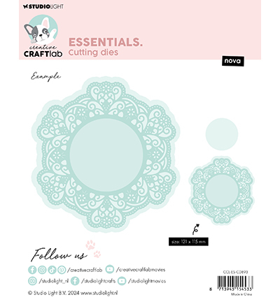 CCL-ES-CD893 - CraftLab - Nova Essentials nr.893 - Cercles - Detail 1