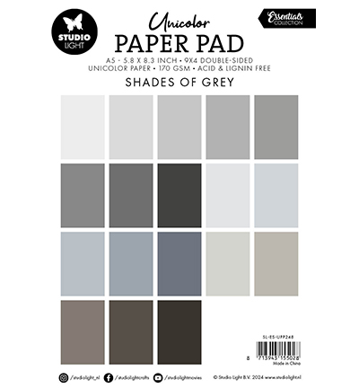 SL-ES-UPP248 - StudioLight - Shades of grey Essentials nr.248 - Papiers unis - Detail 1