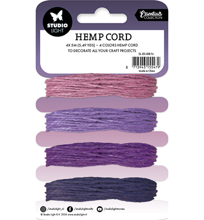 SL-ES-RIB16 - StudioLight - Shades of purple Consumables nr.16 - Hemp Cord - Detail 1