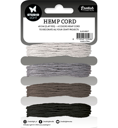 SL-ES-RIB17 - StudioLight - Shades of grey Consumables nr.17 - Hemp Cord - Detail 1