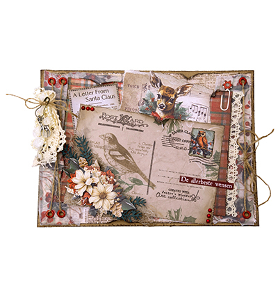 JMA-FN-STAMP753 - Jenine's - Christmas mail Festive Nostalgia nr.753 - Noël, hiver - Detail 2