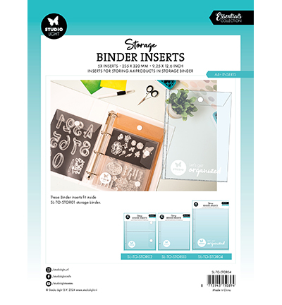 SL-TO-STOR04 - StudioLight - Storage Insert A4+ Inserts Essentials nr.04 - Rangement - Detail 1 SL-TO-STOR04 - StudioLight - Storage Insert A4+ Inserts Essentials nr.04 - Rangement - Detail 1