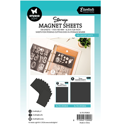 SL-TO-STOR05 - StudioLight - Storage Magnet sheet A6+ sheet Essentials nr.05 - Rangement - Detail 1 SL-TO-STOR05 - StudioLight - Storage Magnet sheet A6+ sheet Essentials nr.05 - Rangement - Detail 1