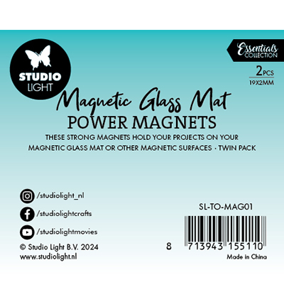 SL-TO-MAG01 - StudioLight - Power Magnets for magnetic glass mat Tools, Essentials nr.01 - Magnetic Glass Mat - Detail 1