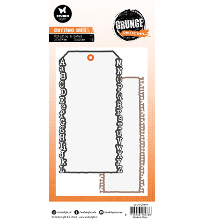 SL-GR-CD898 - StudioLight - Slimline & label Grunge Collection nr.898 - Cadres, Etiquettes, Billets - Detail 2