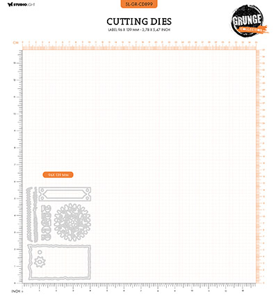 SL-GR-CD899 - StudioLight - Extra elements Grunge Collection nr.899 - Cadres, Etiquettes, Billets - Detail 3