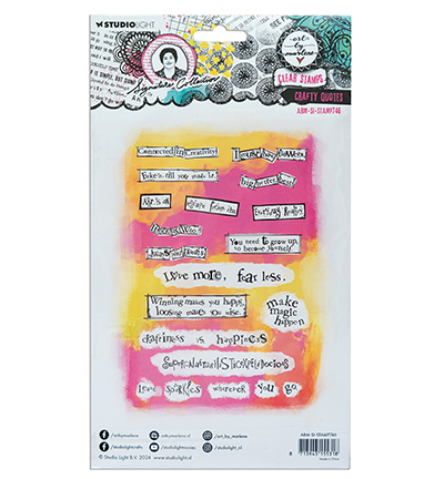 ABM-SI-STAMP746 - Art by Marlene - Crafty quotes Signature Collection nr.746 - Textes - Detail 2