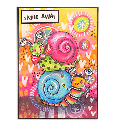 ABM-SI-STAMP748 - Art by Marlene - Snail buddies Signature Collection nr.748 - Animaux - Detail 2