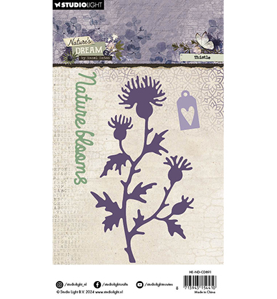 HE-ND-CD891 - Hazel Eaton - Thistle Nature's Dream 2 nr.891 - Fleurs - Detail 2